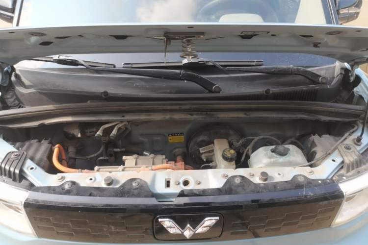 Used Wuling Hongguang MINIEV 2021 Macaron Premium Model – Lithium Iron Phosphate Engine Bay