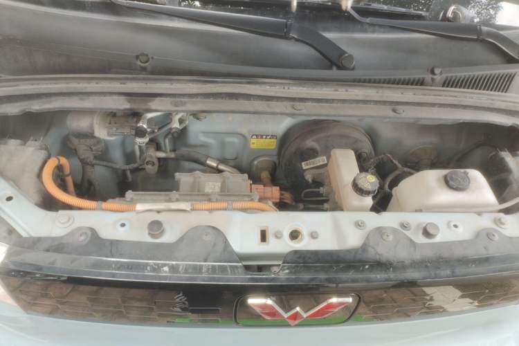 Used Wuling Hongguang MINIEV 2021 Macaron Premium Model – Lithium Iron Phosphate Engine Bay