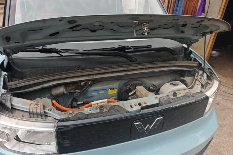 Used Wuling Hongguang MINIEV 2021 Macaron Premium Model – Lithium Iron Phosphate Engine Bay