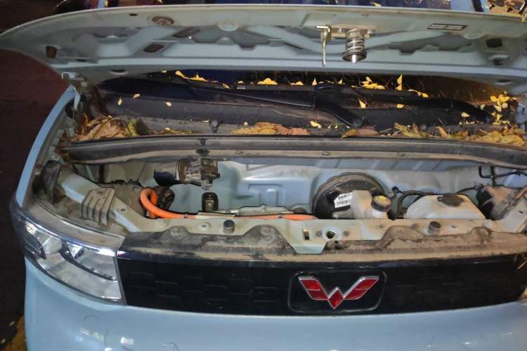 Used Wuling Hongguang MINIEV 2021 Macaron Fashion Model Lithium Iron Phosphate Engine Bay