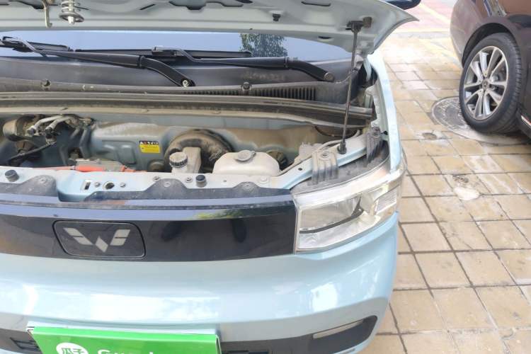 Used Wuling Hongguang MINIEV 2021 Macaron Premium Model – Lithium-NMC Engine Bay Left