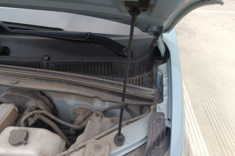 Used Wuling Hongguang MINIEV 2021 Macaron Fashion Model Lithium Iron Phosphate Engine Bay Left