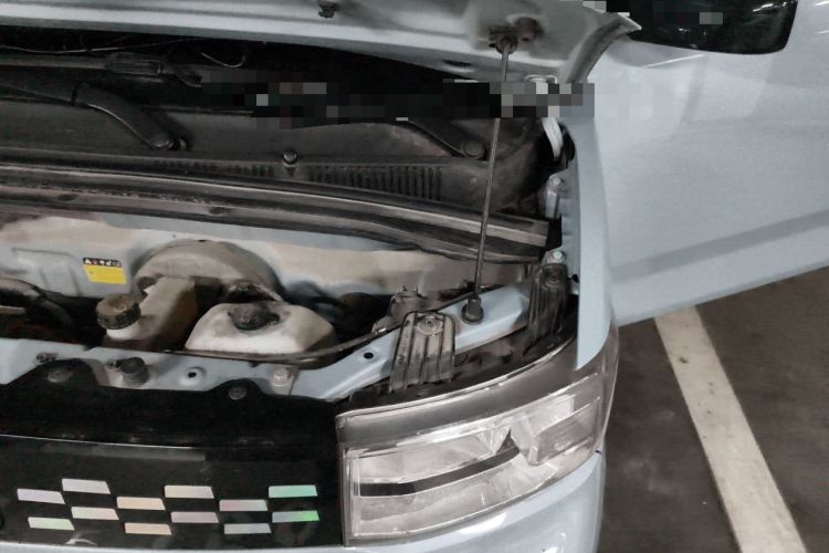 Used Wuling Hongguang MINIEV 2021 Macaron Premium Model – Lithium Iron Phosphate Engine Bay Left
