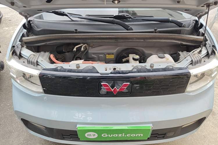 Used Wuling Hongguang MINIEV 2021 Macaron Premium Model – Lithium Iron Phosphate Engine Bay