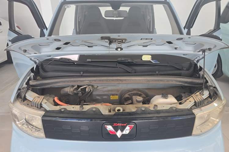 Used Wuling Hongguang MINIEV 2021 Macaron Premium Model – Lithium Iron Phosphate Engine Bay