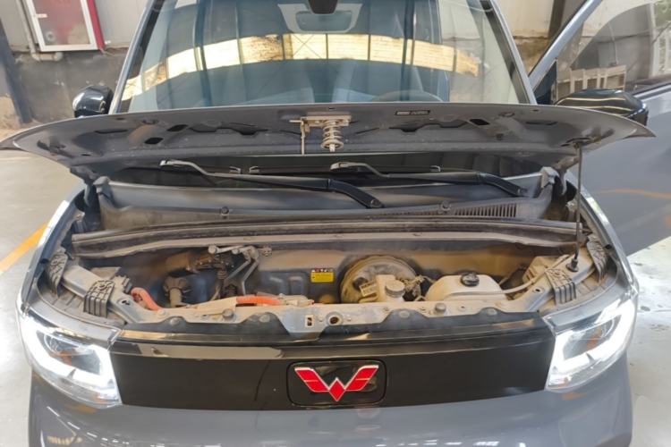 Used Wuling Hongguang MINIEV 2021 Macaron Premium Model – Lithium Iron Phosphate Engine Bay