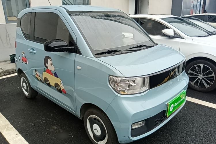 Used Wuling Hongguang MINIEV 2021 Macaron Sandwich Model 120 km Lithium Iron Phosphate Exterior 1
