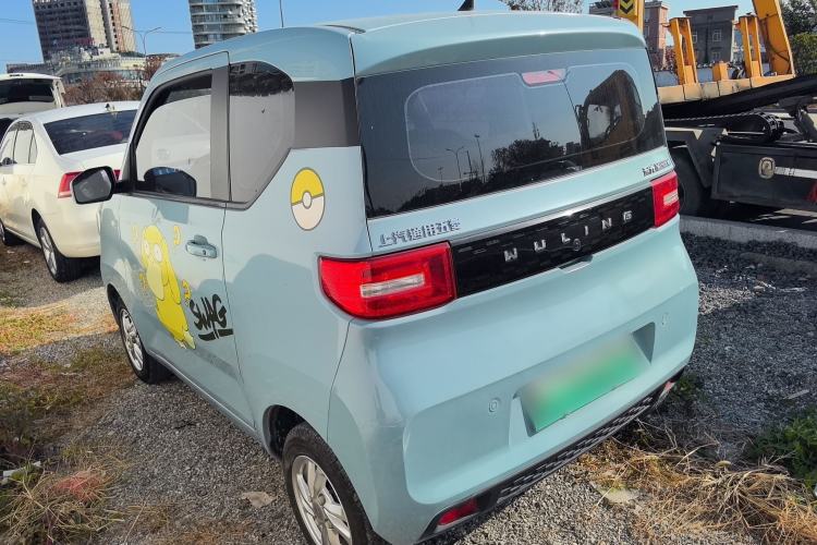 Used Wuling Hongguang MINIEV 2021 Macaron Sandwich Model 120 km Lithium Iron Phosphate Exterior 2