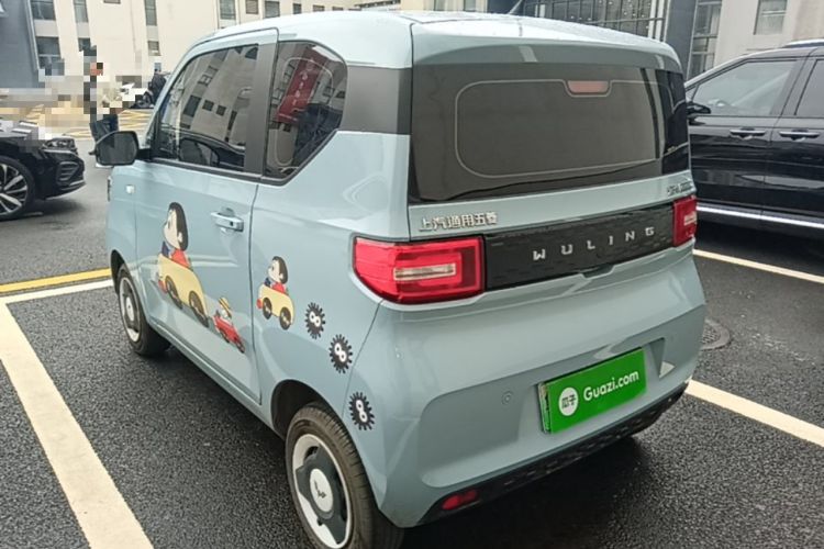 Used Wuling Hongguang MINIEV 2021 Macaron Sandwich Model 120 km Lithium Iron Phosphate Exterior 2