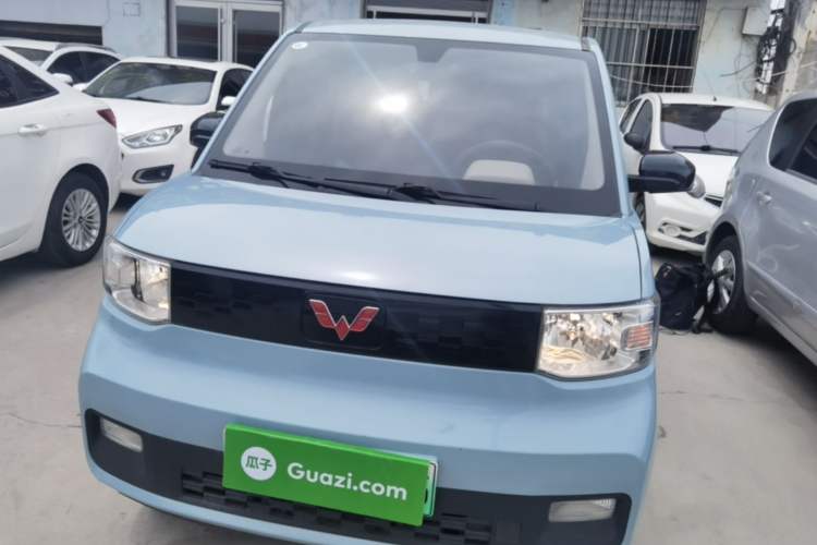 Used Wuling Hongguang MINIEV 2021 Macaron Fashion Model Lithium Iron Phosphate Front