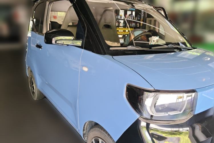 Used Wuling Hongguang MINIEV 2021 Macaron Premium Model – Lithium Iron Phosphate Front Right 45 Deg