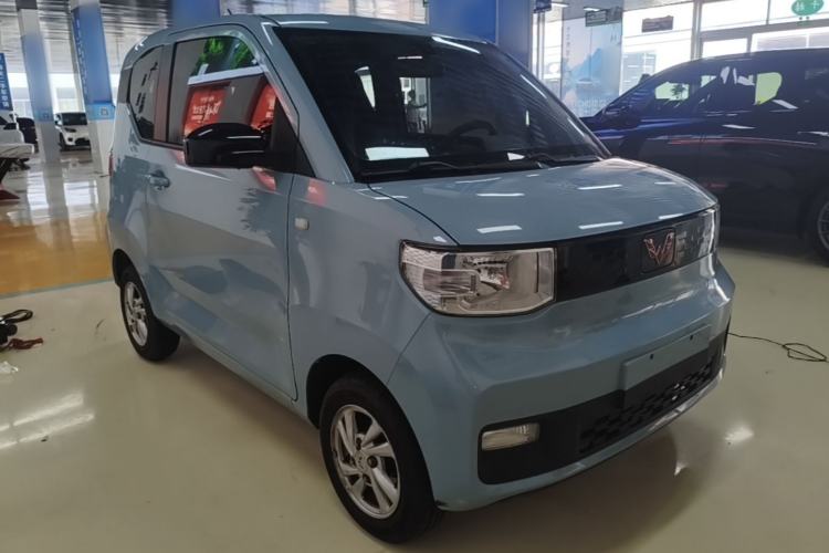 Used Wuling Hongguang MINIEV 2021 Macaron Fashion Model Lithium Iron Phosphate Front Right 45 Deg