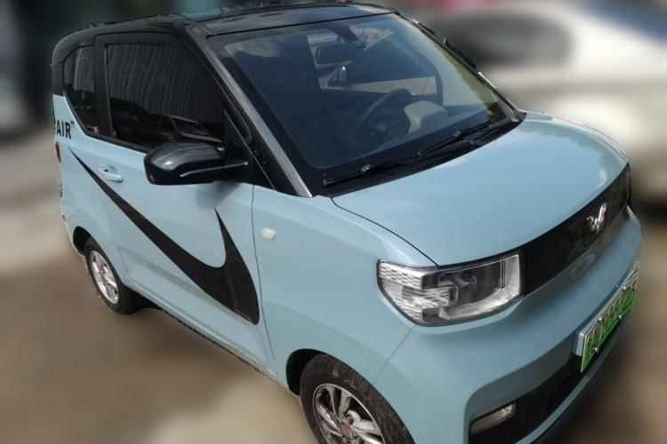 Used Wuling Hongguang MINIEV 2021 Macaron Premium Model – Lithium Iron Phosphate Front Right 45 Deg