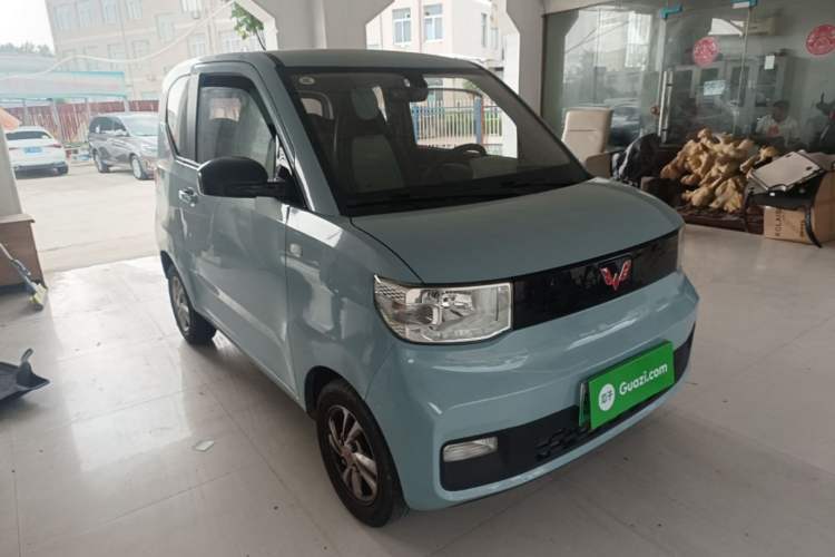 Used Wuling Hongguang MINIEV 2021 Macaron Premium Model – Lithium Iron Phosphate Front Right 45 Deg
