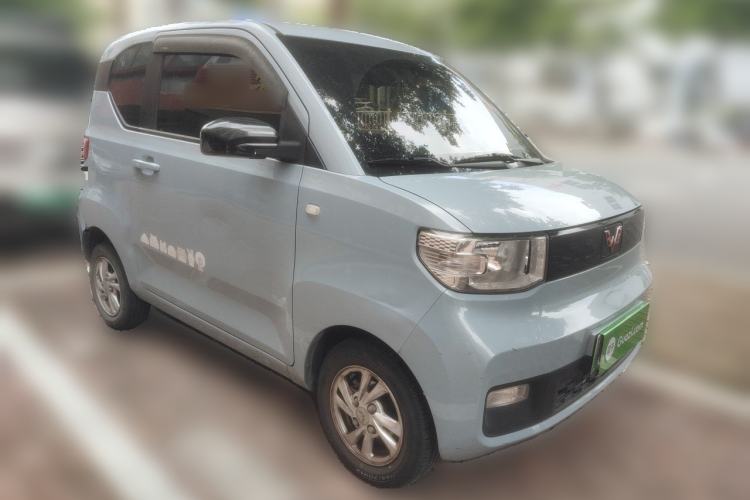 Used Wuling Hongguang MINIEV 2021 Macaron Premium Model – Lithium Iron Phosphate Front Right 45 Deg