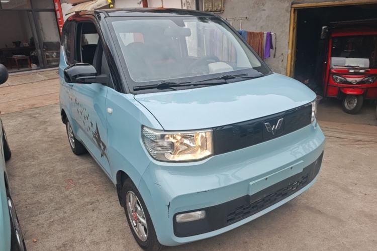 Used Wuling Hongguang MINIEV 2021 Macaron Premium Model – Lithium Iron Phosphate Front Right 45 Deg