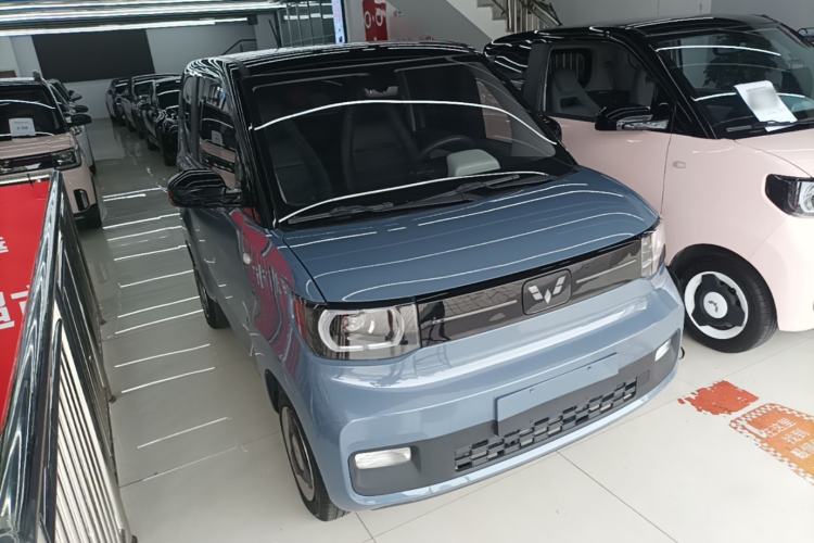 Used Wuling Hongguang MINIEV 2021 Macaron Premium Model – Lithium Iron Phosphate Front Right 45 Deg