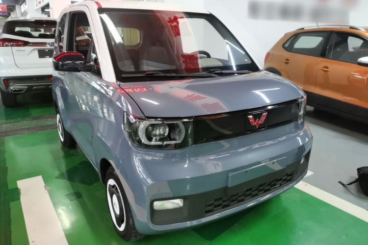 Used Wuling Hongguang MINIEV 2021 Macaron Premium Model – Lithium Iron Phosphate Front Right 45 Deg