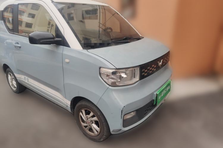 Used Wuling Hongguang MINIEV 2021 Macaron Fashion Edition Lithium-Ion Battery Front Right 45 Deg