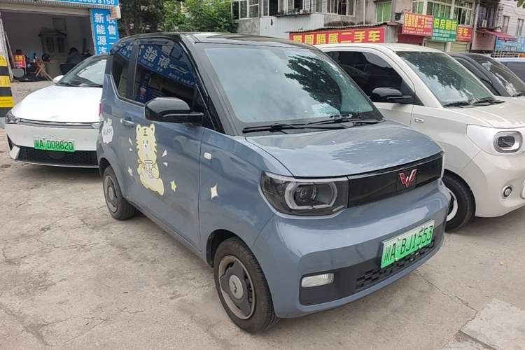 Used Wuling Hongguang MINIEV 2021 Macaron Premium Model – Lithium Iron Phosphate Front Right 45 Deg