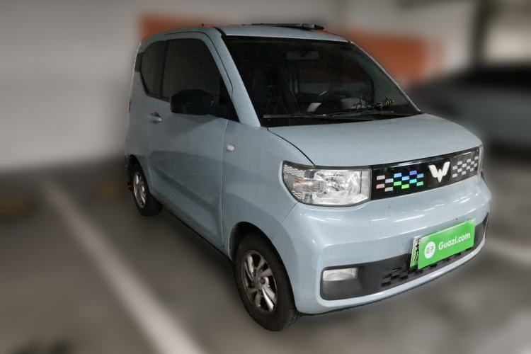 Used Wuling Hongguang MINIEV 2021 Macaron Premium Model – Lithium Iron Phosphate Front Right 45 Deg
