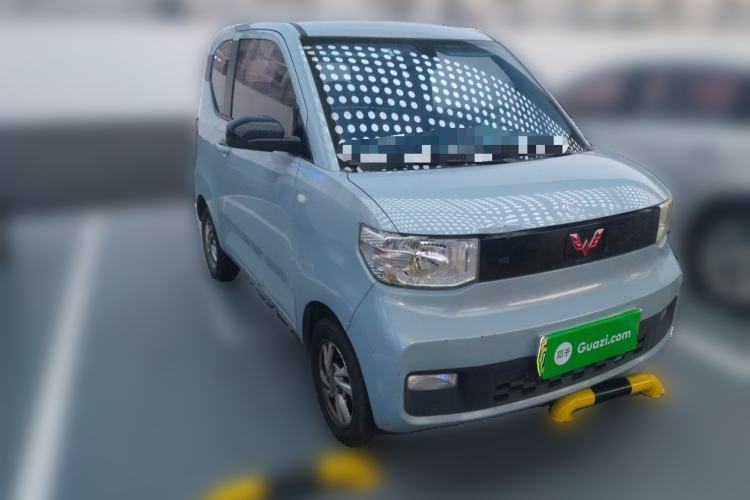 Used Wuling Hongguang MINIEV 2021 Macaron Fashion Model Lithium Iron Phosphate Front Right 45 Deg