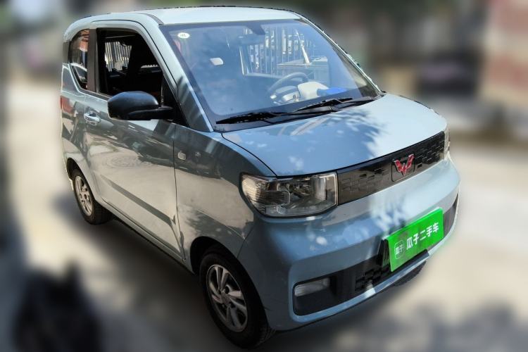 Used Wuling Hongguang MINIEV 2021 Macaron Fashion Edition Lithium-Ion Battery Front Right 45 Deg