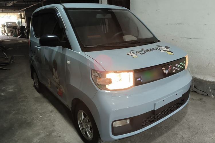 Used Wuling Hongguang MINIEV 2021 Macaron Premium Model – Lithium Iron Phosphate Front Right 45 Deg