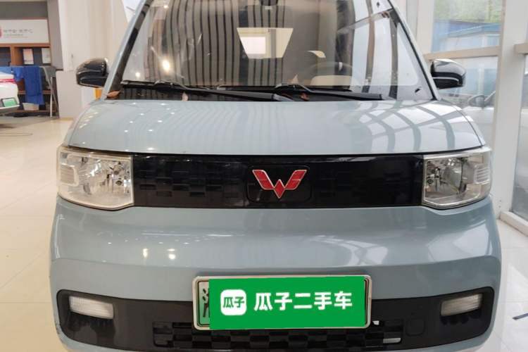 Used Wuling Hongguang MINIEV 2021 Macaron Fashion Model Lithium Iron Phosphate Front