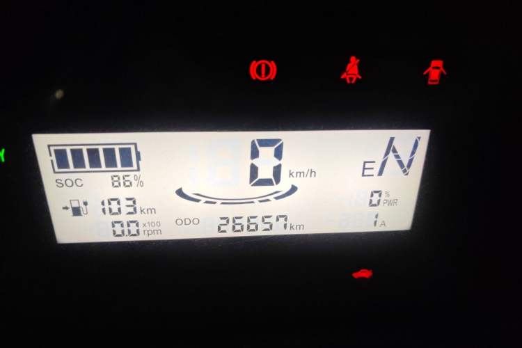 Used Wuling Hongguang MINIEV 2021 Macaron Fashion Model Lithium Iron Phosphate Instrument Cluster