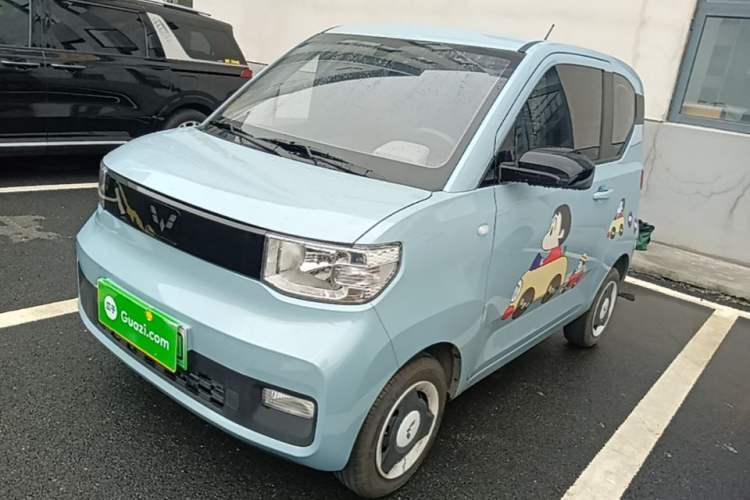 Used Wuling Hongguang MINIEV 2021 Macaron Sandwich Model 120 km Lithium Iron Phosphate Guazi used car, China used car export, Used car for sale, Used cars, Cheapest cars for sale
