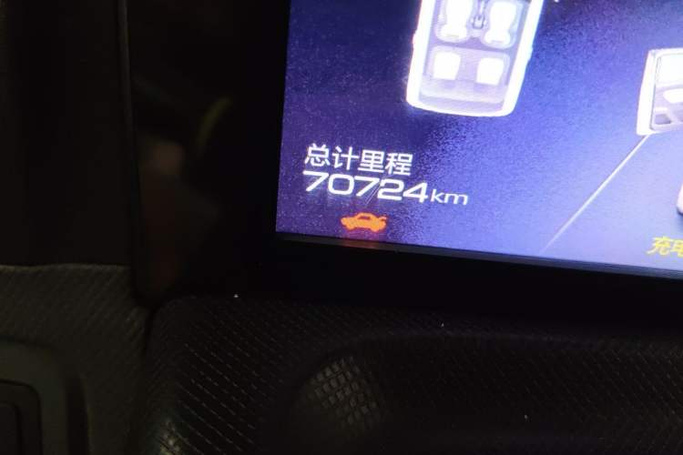 Used Wuling Hongguang MINIEV 2021 Macaron Premium Model – Lithium Iron Phosphate Odometer Close Up