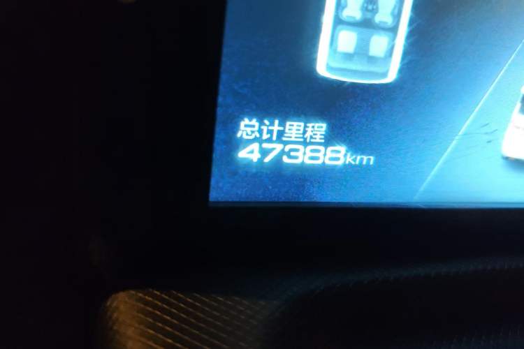 Used Wuling Hongguang MINIEV 2021 Macaron Sandwich Model 170 km Lithium Ternary Odometer Close Up