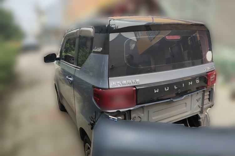 Used Wuling Hongguang MINIEV 2021 Macaron Premium Model – Lithium Iron Phosphate Rear Left 45 Deg