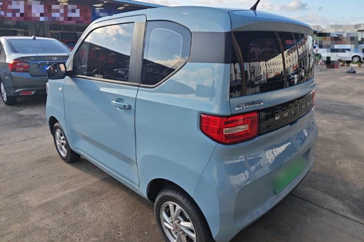 Used Wuling Hongguang MINIEV 2021 Macaron Fashion Model Lithium Iron Phosphate Rear Left 45 Deg