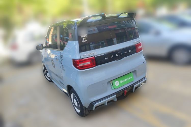 Used Wuling Hongguang MINIEV 2021 Macaron Premium Model – Lithium-NMC Rear Left 45 Deg