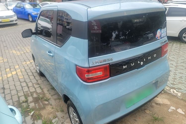 Used Wuling Hongguang MINIEV 2021 Macaron Premium Model – Lithium Iron Phosphate Rear Left 45 Deg