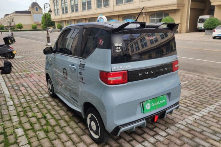 Used Wuling Hongguang MINIEV 2021 Macaron Premium Model – Lithium-NMC Rear Left 45 Deg