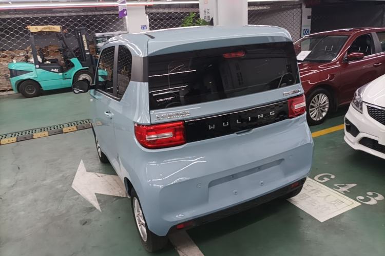 Used Wuling Hongguang MINIEV 2021 Macaron Premium Model – Lithium Iron Phosphate Rear Left 45 Deg