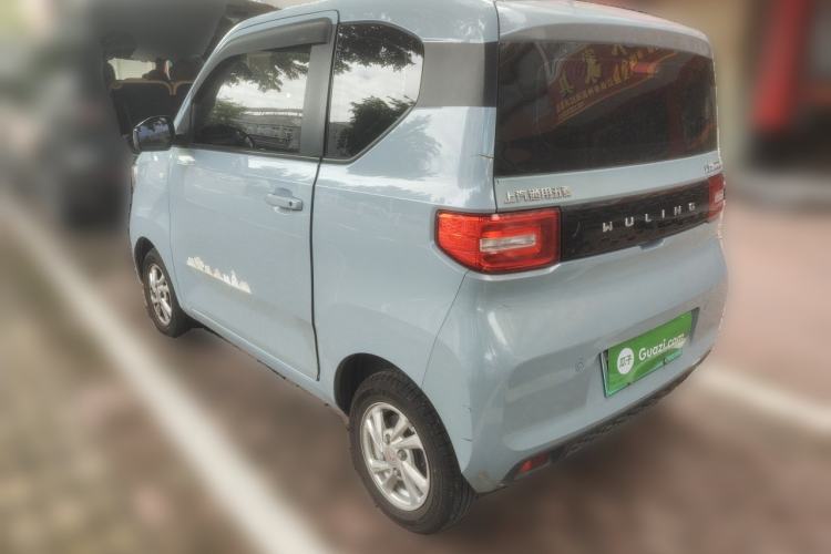 Used Wuling Hongguang MINIEV 2021 Macaron Premium Model – Lithium Iron Phosphate Rear Left 45 Deg