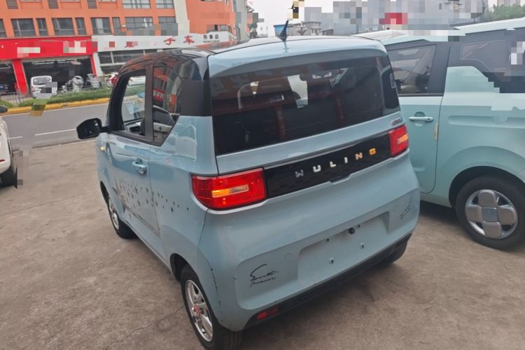 Used Wuling Hongguang MINIEV 2021 Macaron Premium Model – Lithium Iron Phosphate Rear Left 45 Deg