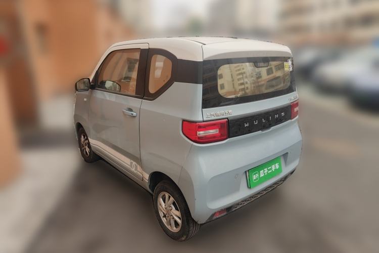 Used Wuling Hongguang MINIEV 2021 Macaron Fashion Edition Lithium-Ion Battery Rear Left 45 Deg