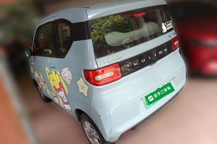 Used Wuling Hongguang MINIEV 2021 Macaron Premium Model – Lithium Iron Phosphate Rear Left 45 Deg