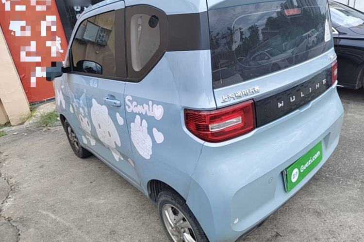 Used Wuling Hongguang MINIEV 2021 Macaron Premium Model – Lithium Iron Phosphate Rear Left 45 Deg