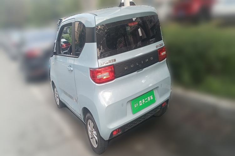 Used Wuling Hongguang MINIEV 2021 Macaron Premium Model – Lithium Iron Phosphate Rear Left 45 Deg