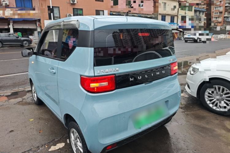 Used Wuling Hongguang MINIEV 2021 Macaron Fashion Edition Lithium-Ion Battery Rear Left 45 Deg
