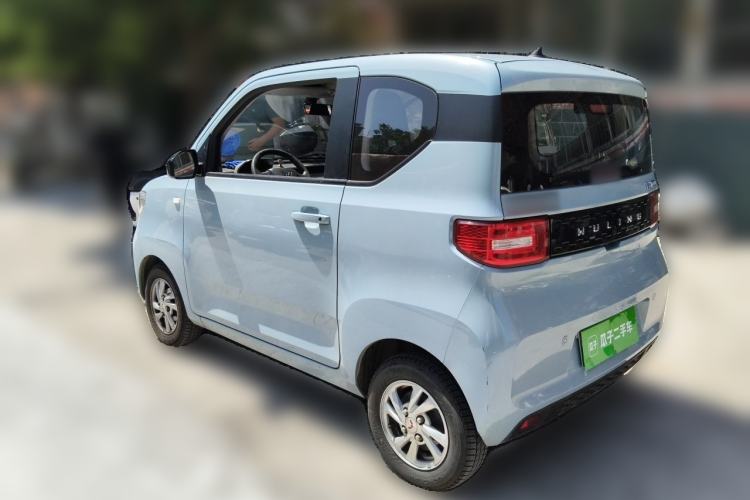 Used Wuling Hongguang MINIEV 2021 Macaron Fashion Edition Lithium-Ion Battery Rear Left 45 Deg