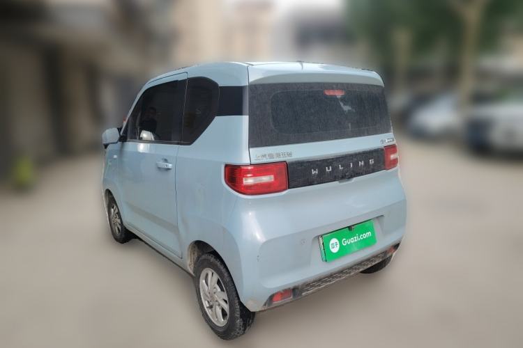 Used Wuling Hongguang MINIEV 2021 Macaron Premium Model – Lithium Iron Phosphate Rear Left 45 Deg