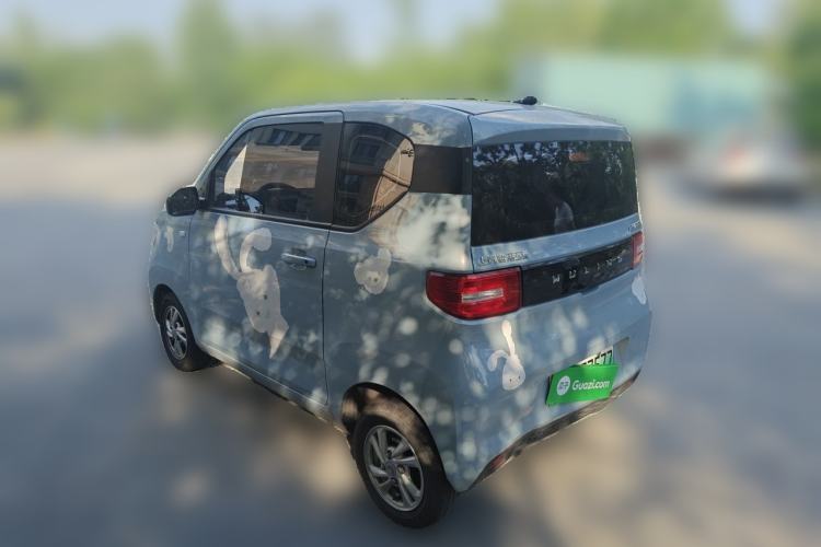 Used Wuling Hongguang MINIEV 2021 Macaron Fashion Model Lithium Iron Phosphate Rear Left 45 Deg