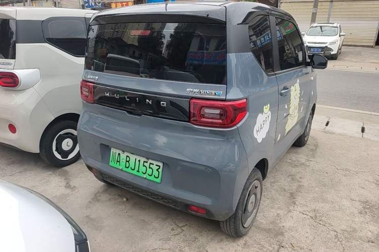 Used Wuling Hongguang MINIEV 2021 Macaron Premium Model – Lithium Iron Phosphate Rear